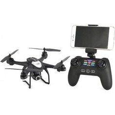 Радиоуправляемый квадрокоптер SJRC S30W 720p черный (GPS, камера 720P)