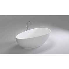Акриловая ванна Black&White Swan 180x90 каркас, слив-перелив push-open (106SB00)