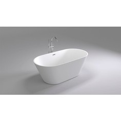 Акриловая ванна Black&White Swan 170x80 каркас, слив-перелив push-open (103SB00)