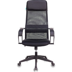 Кресло руководителя Бюрократ CH-608/BLACK спинка сетка черный TW-01 сиденье черный TW-11 искусст.кожа/ткань