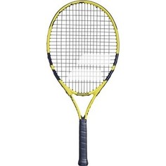 Ракетка для большого тенниса Babolat Nadal 23 Gr00, 140248, для детей 7-8 лет, черно-желтый
