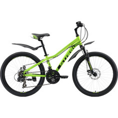 Велосипед Stark 19 Rocket 24.2 D зеленый/черный