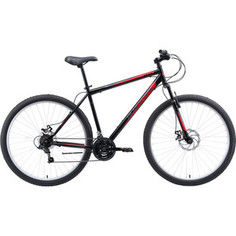 Велосипед Black One Onix 29 D (2020) чёрный/красный/серый 22