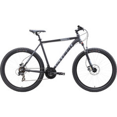 Велосипед Stark 19 Hunter 27.2+ HD чёрный/серый 20