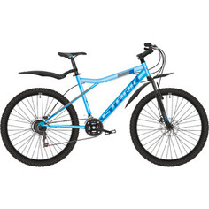Велосипед Stark 19 Slash 26.1 D небесно-голубой/серый/чёрный 14,5