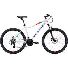 Велосипед Stark 19 Viva 26.2 D белый/голубой/оранжевый 18