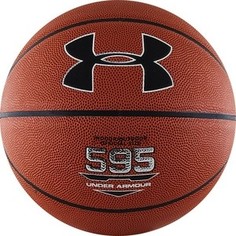 Мяч баскетбольный Under Armour UA595BB р.7, коричнево-черный