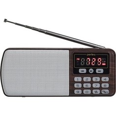 Радиоприемник Perfeo ЕГЕРЬ FM+ (i120-BK) brown