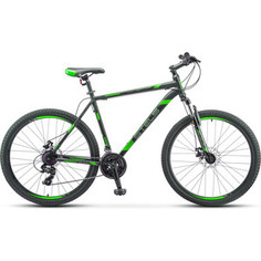 Велосипед Stels Navigator 700 MD 27.5 F010 (2019) 19 черный/зеленый