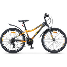 Велосипед Stels Navigator-410 V 24 21-sp (V010) 12 черный/желтый