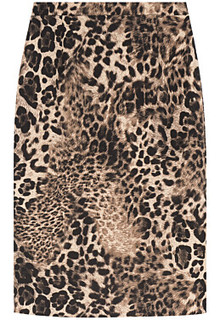 Юбка леопардовой расцветки La Reine Blanche