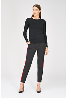 Брюки с лампасами La Reine Blanche