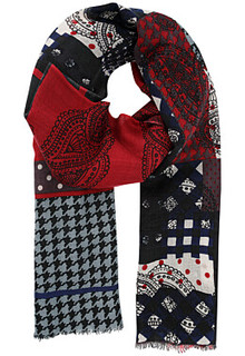 Шерстяной шарф Fabretti