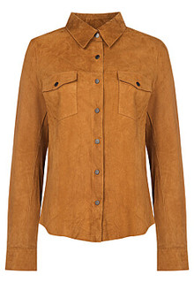 Кожаная рубашка La Reine Blanche