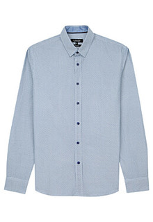 Рубашка в мелкий горошек Al Franco