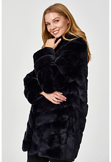 Шуба из меха кролика Virtuale Fur Collection