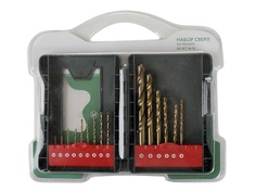 Набор сверл Hammer Flex 202-918 DR по металлу 1-10mm 15шт 62933