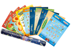 Набор плакатов Банда Умников в подарочном тубусе BU-049