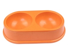 Миска двойная Bobo 3046-Z-2 Orange