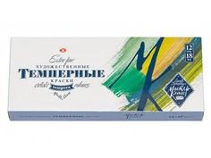 Набор темперных красок Невская Палитра Мастер-Класс 12 цветов по 18мл 1641007