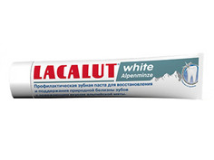 Зубная паста Lacalut Уайт Альпийская мята 75мл 666037