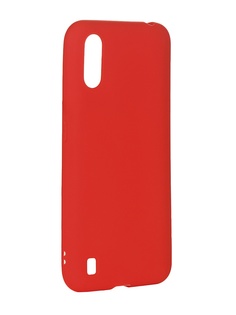 Чехол Zibelino для Samsung Galaxy A01 A015 Soft Matte Red ZSM-SAM-A01-RED