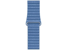 Аксессуар Ремешок Devia Belt Elegant Leather Loop для Apple Watch 38/40mm Cod Blue 27860