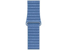 Аксессуар Ремешок Devia Belt Elegant Leather Loop для Apple Watch 38/40mm Cod Blue 27860