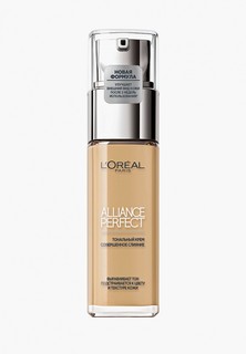 Тональный крем LOreal Paris L'Oreal Alliance Perfect, Совершенное слияние, выравнивающий и увлажняющий, оттенок D4, 30 мл