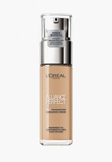 Тональный крем LOreal Paris L'Oreal Alliance Perfect, Совершенное слияние, выравнивающий и увлажняющий, оттенок D3, 30 мл