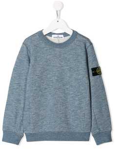 Stone Island Junior джемпер с декоративной строчкой