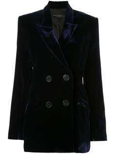 Michael Lo Sordo бархатный двубортный блейзер