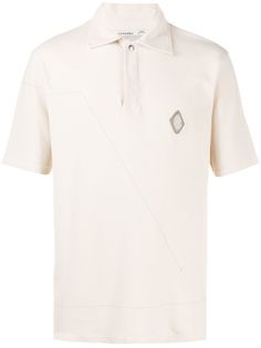 A-COLD-WALL* рубашка-поло с короткими рукавами и логотипом