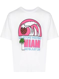 Just Don футболка Miami с принтом