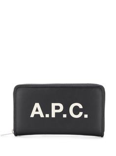 A.P.C. кошелек с логотипом