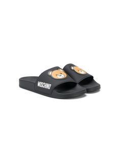 Moschino Kids шлепанцы Teddy Bear
