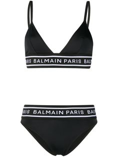 Balmain бикини с логотипом