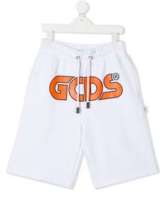 Gcds Kids шорты с логотипом