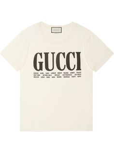 Gucci футболка с принтом Gucci Cities