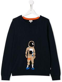 Paul Smith Junior джемпер Astronaut с графичным принтом