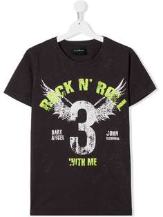 John Richmond Junior футболка Rock nRoll With Me