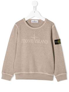 Stone Island Junior джемпер с вышитым логотипом