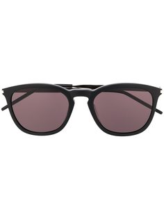 Saint Laurent Eyewear солнцезащитные очки в круглой оправе