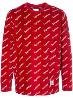 Supreme футболка с логотипом