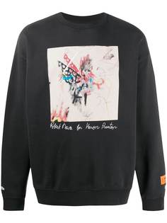 Heron Preston джемпер с абстрактным принтом