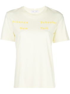 Proenza Schouler White Label футболка с принтом