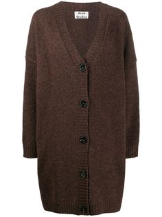 Acne Studios кардиган оверсайз с V-образным вырезом