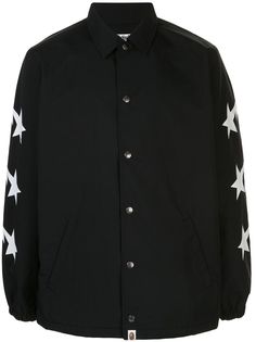 BAPE куртка с логотипом