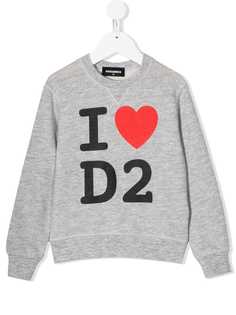 Dsquared2 Kids толстовка свободного кроя с логотипом