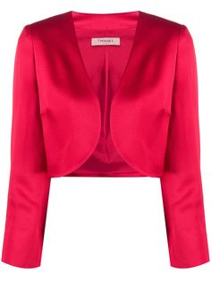 TWINSET укороченный жакет без застежки
